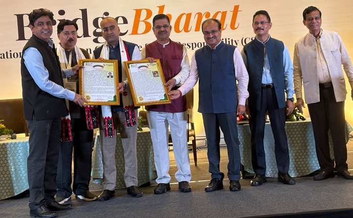 URL conferred CSR Lifetime Achievement Award at BridgeBharat 2026